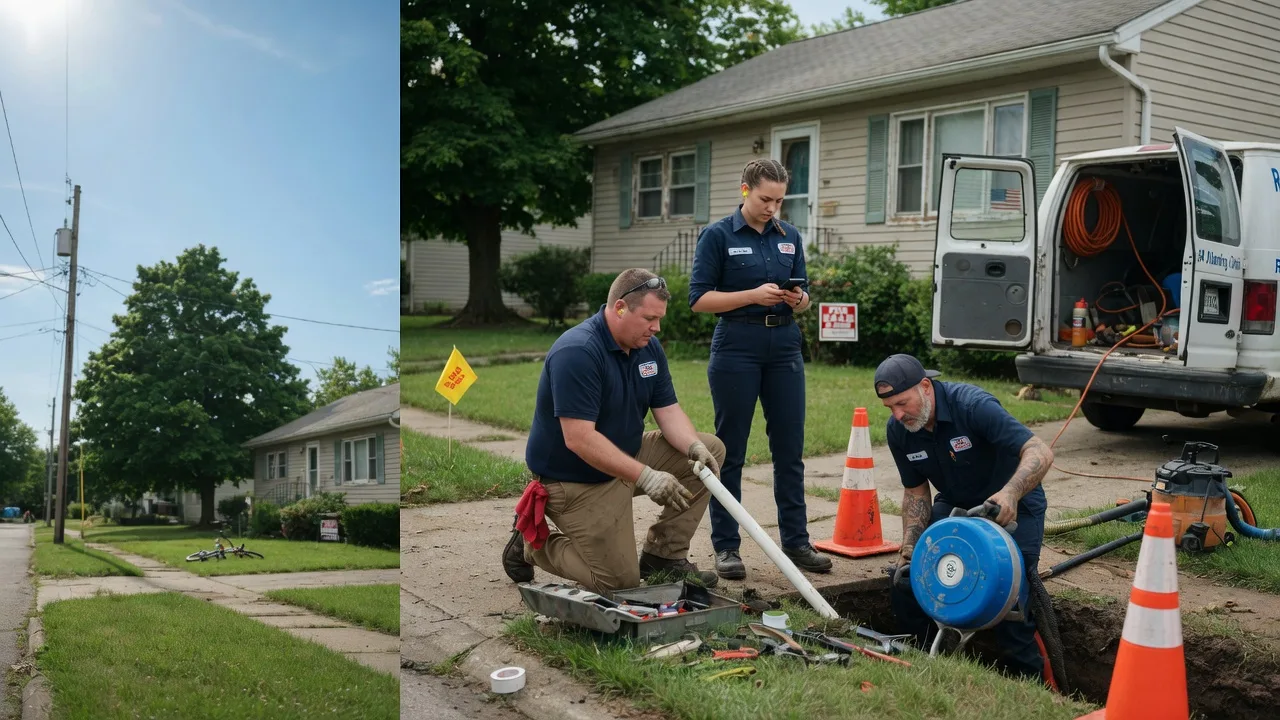 Sewer Line Repair in Falls, PA near me